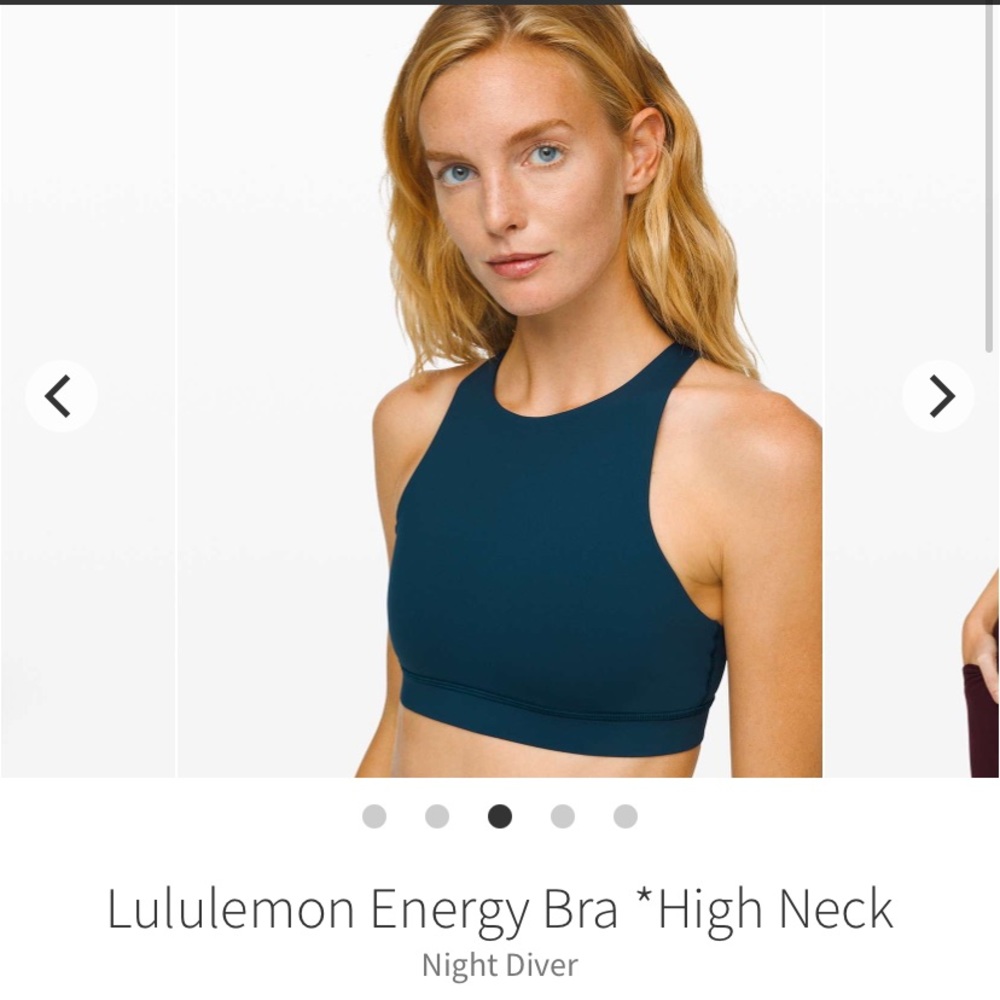Lululemon energy bra high neck NWT size 4